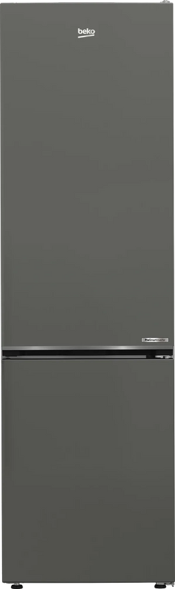 BEKO B5RCNE405HG - Vrijstaande 2-deurs no-frost koelkast - 355 liter - Manhattan Grey