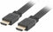 Lanberg CA-HDMI-21CU-0018-BK - HDMI Kabel - 1,8 m - Zwart