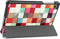 imoshion Tablet Hoes Geschikt voor Samsung Galaxy Tab A7 Lite - imoshion Design Trifold Bookcase - Meerkleurig /Various Colors