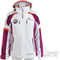 Exxtasy - Brookside - Exxtasy Wintersportjas - 34 - Wit/Paars/Orange