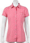 Exxtasy Dumont - Outdoorshirt - Dames - Maat 40 - Roze/Wit