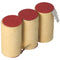 3000mAh battery suitable for Gardena ACCU60 with 2.8mm and 4.8mm contact