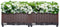 Feel Furniture Rotan Plantenbak – Ingebouwd Irrigatiesysteem – Model Gamma