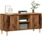 vidaXL - Tv-meubel - 102x35x50 - cm - bewerkt - hout - oud - houtkleurig