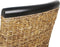 vidaXL - Eetkamerstoelen - 2 - st - abaca - en - massief - mangohout