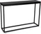 Console Versa Zwart Metaal 30 x 80 x 120 cm