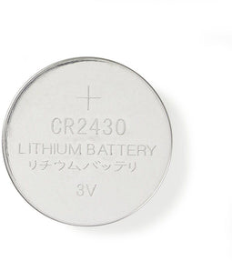 Nedis BALCR24305BL - Knoopcelbatterij - Lithium - Zilver