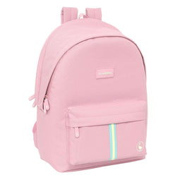 Rugtas voor Laptop en Tablet met USB Uitgang El Ganso Basics Roze