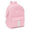 Rugtas voor Laptop en Tablet met USB Uitgang El Ganso Basics Roze