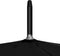 vidaXL - Paraplu - 130 - cm - zwart