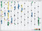 Magnetoplan Jaarlijkse planner CC Permanent - 90x60cm - met kalenderstrepen - magnetisch