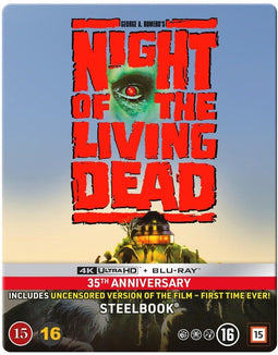 Night Of The Living Dead - 4K Ultra HD Blu-ray - Limited Edition - Steelbook