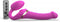 Strap-On-Me - Vibrerende Strapless Strap-on Voorbinddildo Met Luchtdruk Stimulatie - Roze