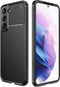 iMoshion Hoesje Geschikt voor Samsung Galaxy S22 Plus Hoesje Siliconen - iMoshion Carbon Softcase Backcover - Zwart