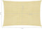 vidaXL - Zonnezeil - 160 - g/m² - 5x7 - m - HDPE - beige