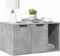 vidaXL - Kattenbakkast - 80x50x45 - cm - bewerkt - hout - betongrijs