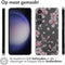 imoshion Hoesje Geschikt voor Samsung Galaxy S24 Hoesje Siliconen - imoshion Design hoesje - Meerkleurig / Blossom Watercolor