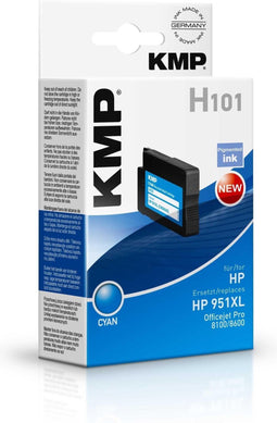 KMP H101 inktcartridge Cyaan 1 stuk(s)