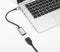 Manhattan 153706 - USB-C naar HDMI Adapter - 4K 60Hz - Zilver Zwart