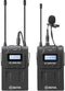 Boya BY-WM8 Pro-K1 - Draadloze Microfoonset - Max. bereik 100m - Zwart
