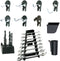 Raaco Super Clip Set - 84 stuks - Accessoires voor Super Clip Gereedschapsborden