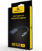 Cablexpert A-USB3C-DPF-01 - Adapter USB C naar DisplayPort - 15cm - Grijs Zwart