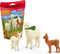 schleich WILD LIFE - Alpaca famillie - Speelfigurenset - Kinderspeelgoed voor Jongens en Meisjes - 3 tot 8 jaar - 42544