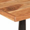 vidaXL Bistrotafel - 60x60x76 cm - massief acaciahout - bruin
