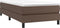 vidaXL - Bedframe - kunstleer - bruin - 90x190 - cm