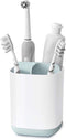 Joseph Joseph Easy-Store - Tandenborstelorganiser - Antislip bodem - Creme/licht blauw (1 stuk)