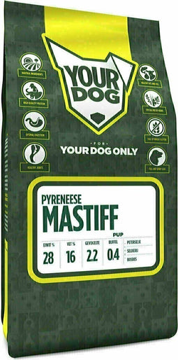 Yourdog Pyreneese mastiff Rasspecifiek Puppy Hondenvoer 6kg | Hondenbrokken