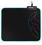 Krom - Knout RGB - Gaming Muismat met LED Verlichting - Zwart