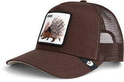 Goorin Bros Prick - Trucker Cap - Geborduurde cactus met tekst - Bruin