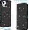 iMoshion Hoesje Geschikt voor iPhone 13 Hoesje Met Pasjeshouder - iMoshion Design Softcase Bookcase - Goud / Stars Gold