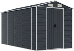 vidaXL-Tuinschuur-191x385x198-cm-gegalvaniseerd-staal-antracietkleurig
