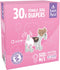 EasyPets Hondenluiers Teef - Wegwerpluiers - Ademend & Comfortabel - XS/S (30 stuks)