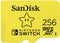 SanDisk 256GB Extreme - microSDXC - UHS Class 3 V30 - Geel