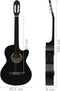 vidaXL - Gitaar - cutaway - met - equalizer - 6 - snaren - western - klassiek - zwart