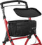 Aluminium Rollator Active - Binnenrollator - Opvouwbaar - Bordeauxrood