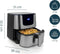 Princess 182060 - Digitale Airfryer Deluxe XXL - 5.5L - RVS