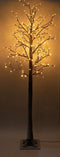 Anna's Collection - Led Birch Tree Brown With Snow 204L/200Cm Led C...
