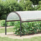 vidaXL - Plantenafdekking - met - zeilringen - 2x6 - m - polyethyleen