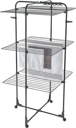 Leifheit Classic Tower 340 - Droogtoren - 34 m drooglengte - Zwart