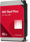 Western Digital WD Red Plus - Interne HDD 10TB - 512MB cache - Rood