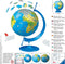 Ravensburger XXL Kinder globe (Engels) - 3D Puzzel - 180 stukjes
