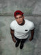 AB Lifestyle Platinum Tee - T-Shirt - Strakke Pasvorm - Bright White - Heren - Maat: XS