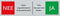 Pickup Route Alulook 165x44 mm - Reclame drukwerk NEE JA