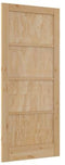 vidaXL - Interne - Deur - 'ORKDAL'86x198.5x4 - cm - Massief - Hout