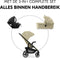 Hauck Shop N Care Trio - 3-in-1 Kinderwagen set - Buggy autostoel reiswieg - Olijfgroen
