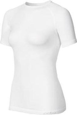 Odlo Evolution Warm - Sportshirt - Unisex - Wit - Maat L